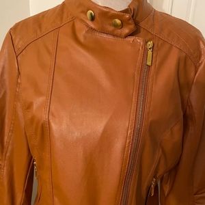 NEW Last Kiss Faux Leather Jacket. 1x